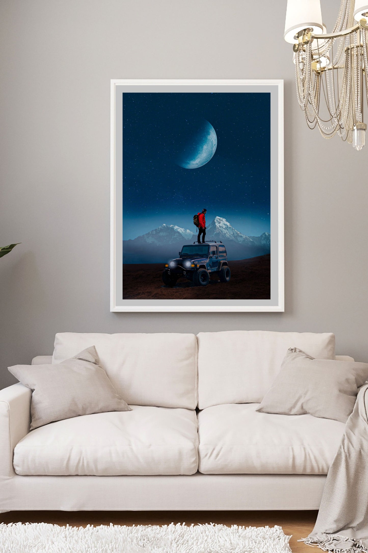 "Lunar Ascent" – Surreal Night Adventure