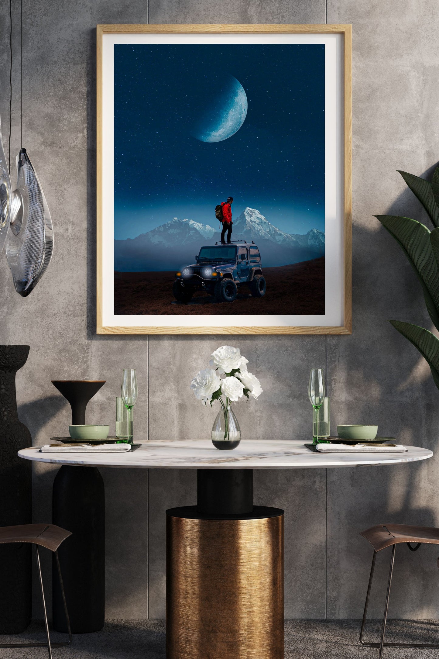 "Lunar Ascent" – Surreal Night Adventure